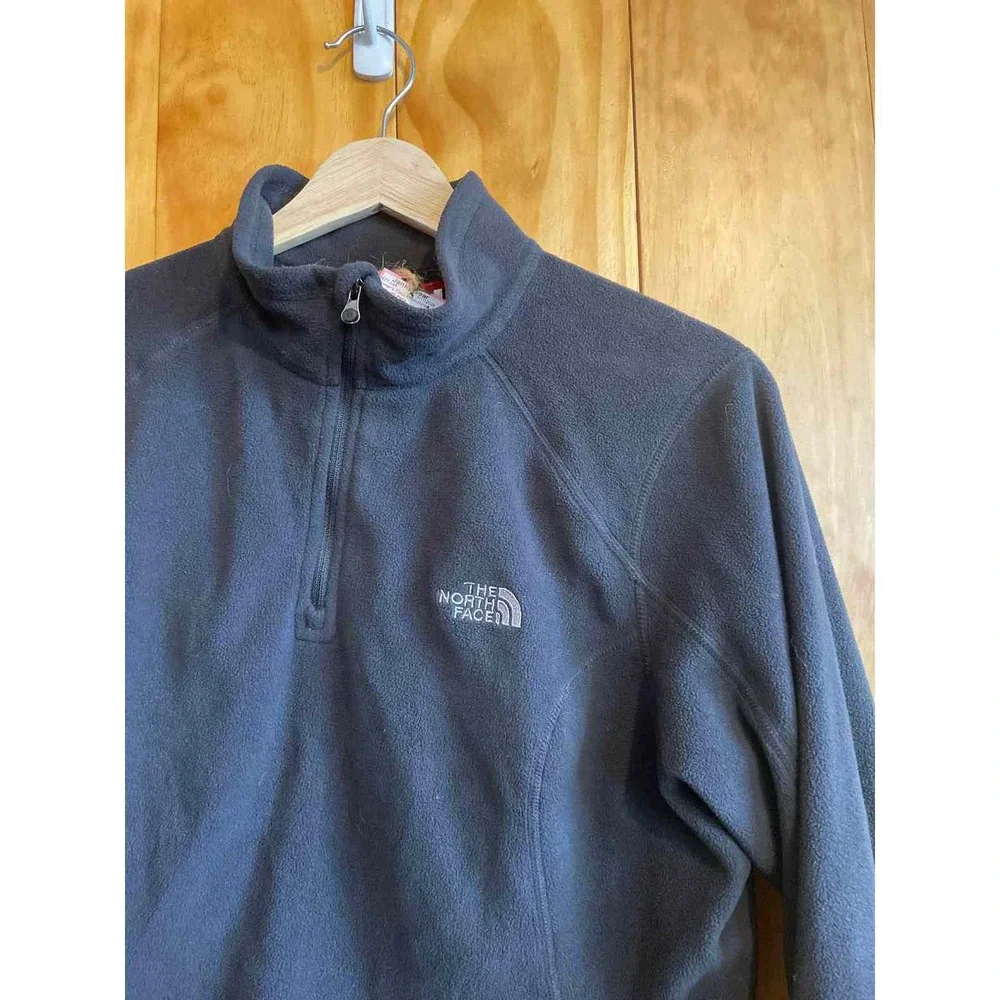 Size L The North Face Black Women's Fleece Sweatshirt - Picture 2 of 5